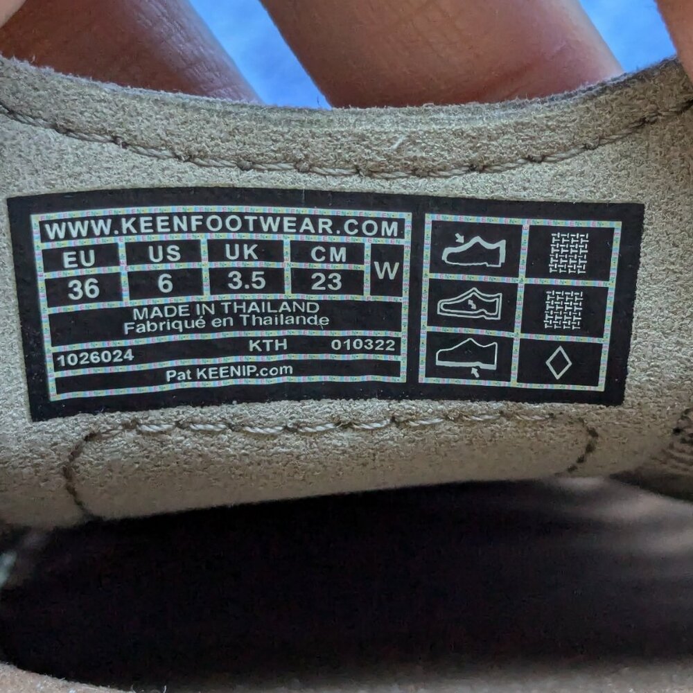 Keen slip on macrame sandals - Picture 6 of 6